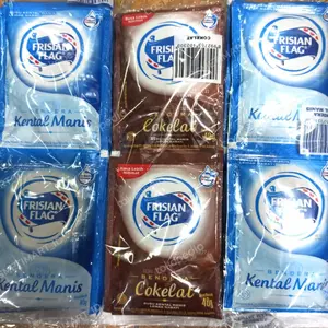 30 pcs Frisian Flag Sachet 38gr [5 x 6 pcs] Susu Bendera Kental Manis Sachet