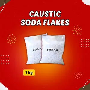 Caustic Soda Flake / Soda Api 1 KG ex CHINA / Soda Api