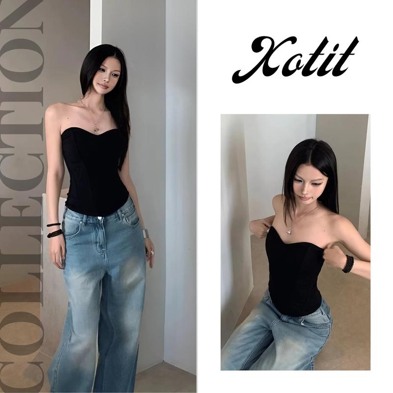 SẴN MÚT Áo Corset Cup Ôm Body Thun Umi Cúp Ngực Basic Dễ Phối Đồ & Tạo Thắt Eo Cho Nữ Xotit