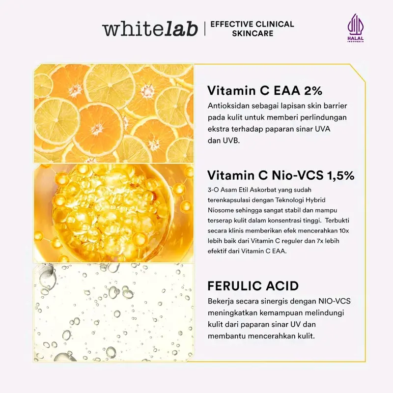 Whitelab Glow Booster C-Dose+ Brightening Serum 3