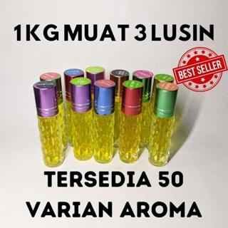 (1 LUSIN) PARFUM ROLL ON BIBIT NON ALKOHOL 7 ML. HARGA PER LUSIN TERMURAH. KUALITAS DIJAMIN AWET. DENGAN BOTOL WAJIK 7 ML 1