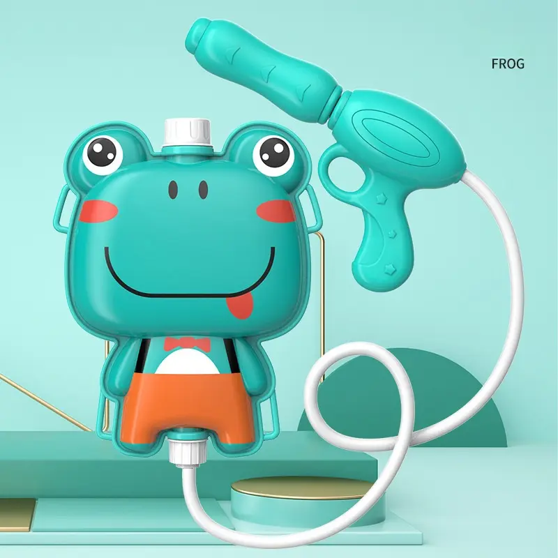 Backpack water gun children's toys spray water large capacity water fight pull-out water gun