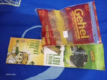 Product Review of NEW LAUNCHING MIE GULUNG (MILUNG) 200GR, Mie Uwel Pedas Jeruk - Makanan Ringan Food Noodles Goreng Instan from A**3 2
