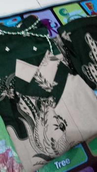Product Review of Set batik Couple seruni Hijau botol, Couple kondangan, batik Couple, kemeja rok dan tunik wanita from s**a 0