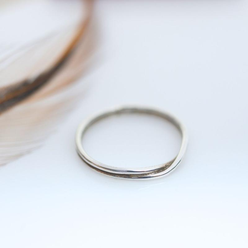 STACKABLE RING SIMPLE 925 SILVER AA 1881 3