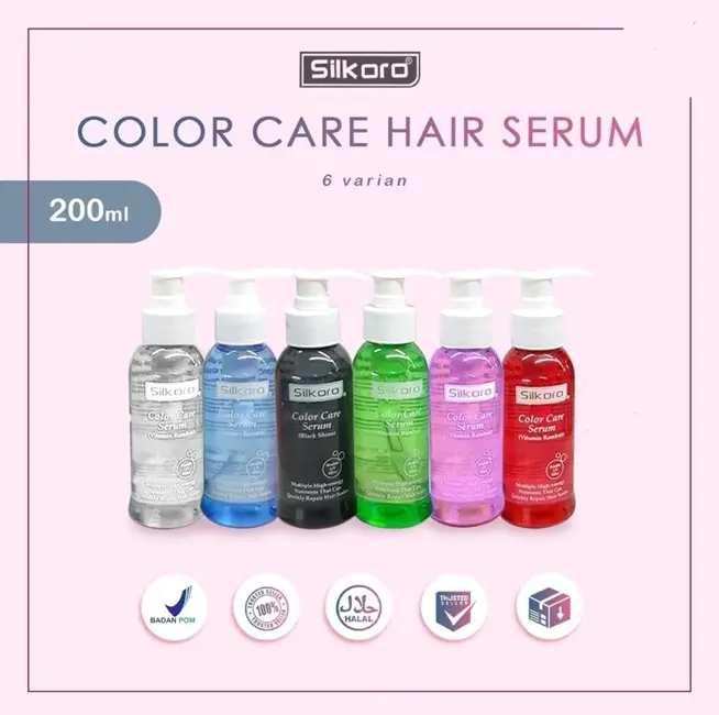 SILKORO-Color Care Serum 200ml-vitamin rambut