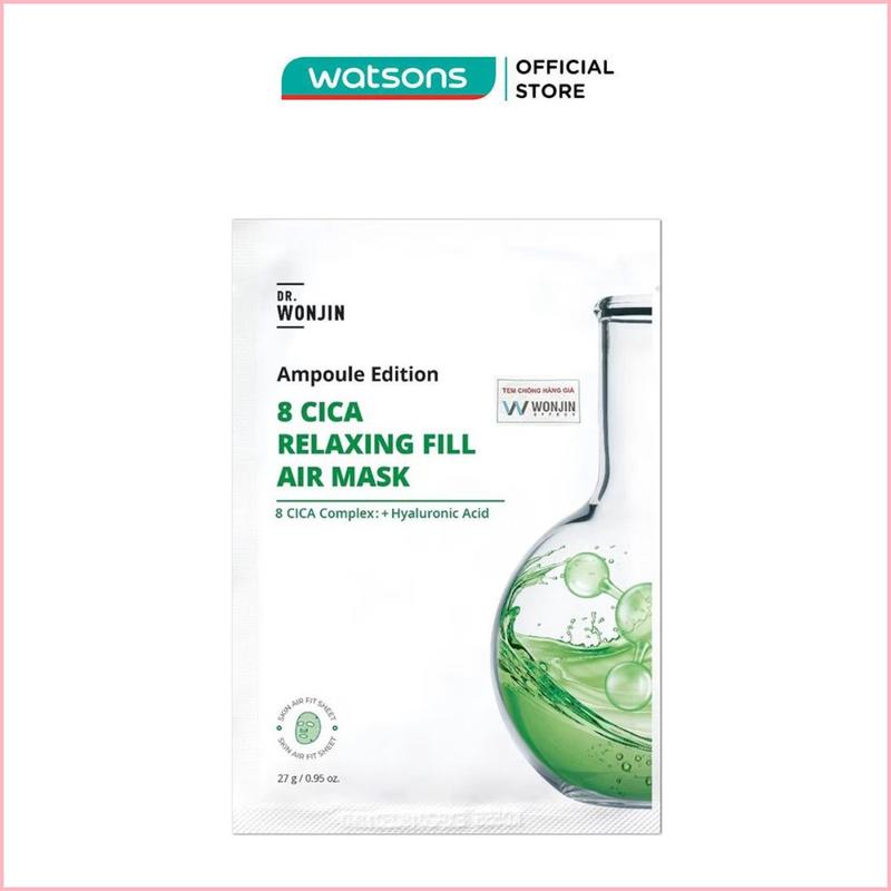 Mặt Nạ Dr.Wonjin Ampoule Edition Cica Relaxing Fill Air Mask Phục Hồi Da 27g