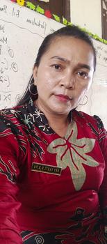 Product Review of Tunik Batik Modern Wanita Lengan Panjang Puffy Shoulder Tunik Mustika By Batik Widia Katun Motif Seragam Kerja from s** 0