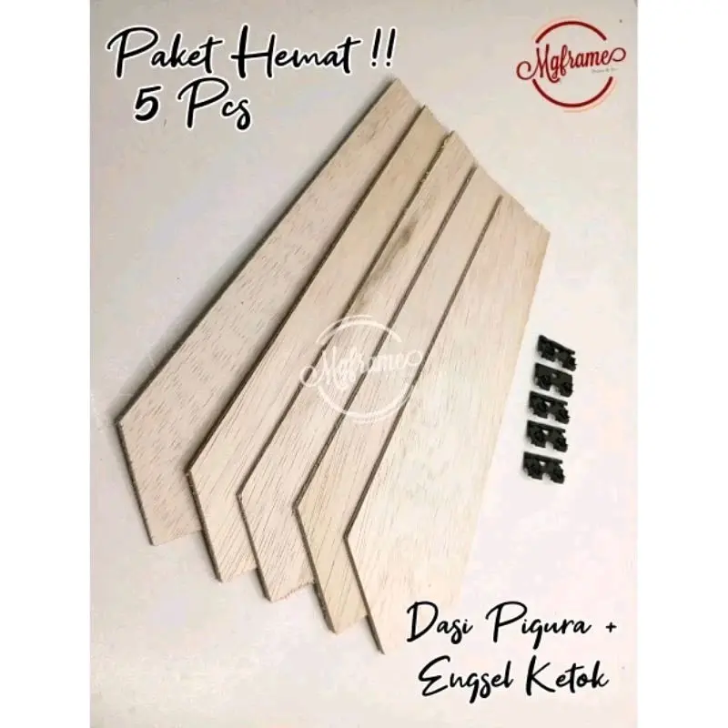 1 Set 5pcs Dasi dan Engsel Penyangga Frame/Sandaran bingkai frame pigura 7