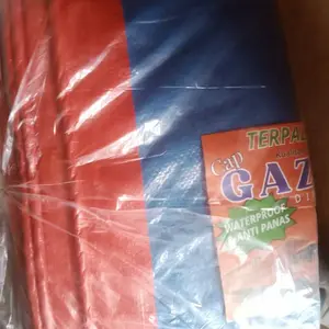 Terpal A5 Super 2x2 2x3 2x4 3x3 tenda tikar korea alas duduk Camping anti Hujan Outdoor