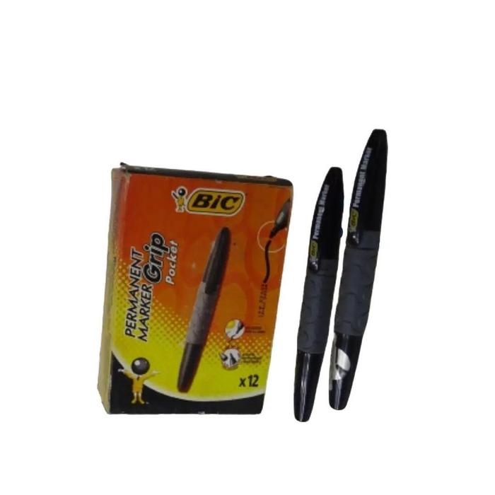 Gambar Bic Marker Grip Pocket hitam dari Namiki Online Kota Semarang Tokopedia