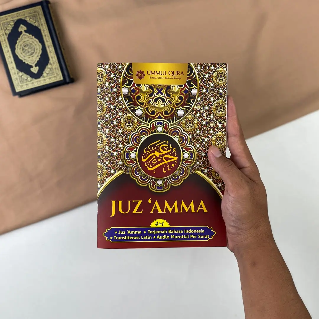 Juz Amma 4 in 1 - Transliterasi Latin + Audio Murrotal per surat juzamma anak
