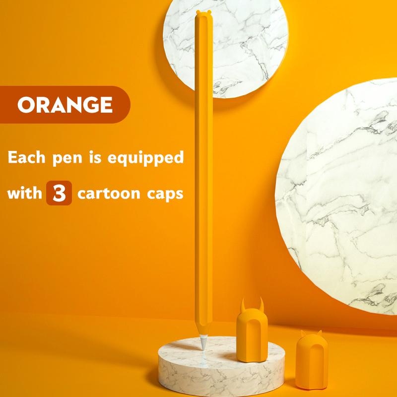 Product Introduction of Vintage Ultra Thin Pen Case for Apple Pencil 2 1 Gen Anti-slip Stylus Sleeve Cartoon Soft Silicone Protective Cover 28
