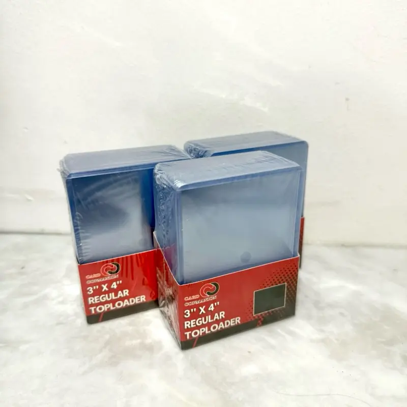 TOPLOADERS 25/Pack 35PT BLUE TINTED