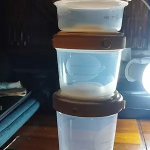 Sakumini Tempat Makan Mpasi Bayi Airtight Baby Food Container Set Isi 3