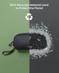 Gambar tomtoc Electronic Organizer Travel Case, Water Resistant Dual Compartment Tech Pouch Cable Organization Storage Bag for Charger, Cord, Phone, Hard Drive, Power Bank, Accessories Travel Essentials - Biru dari TOMTOC INDONESIA Kota Administrasi Jakarta Utara 3 Tokopedia