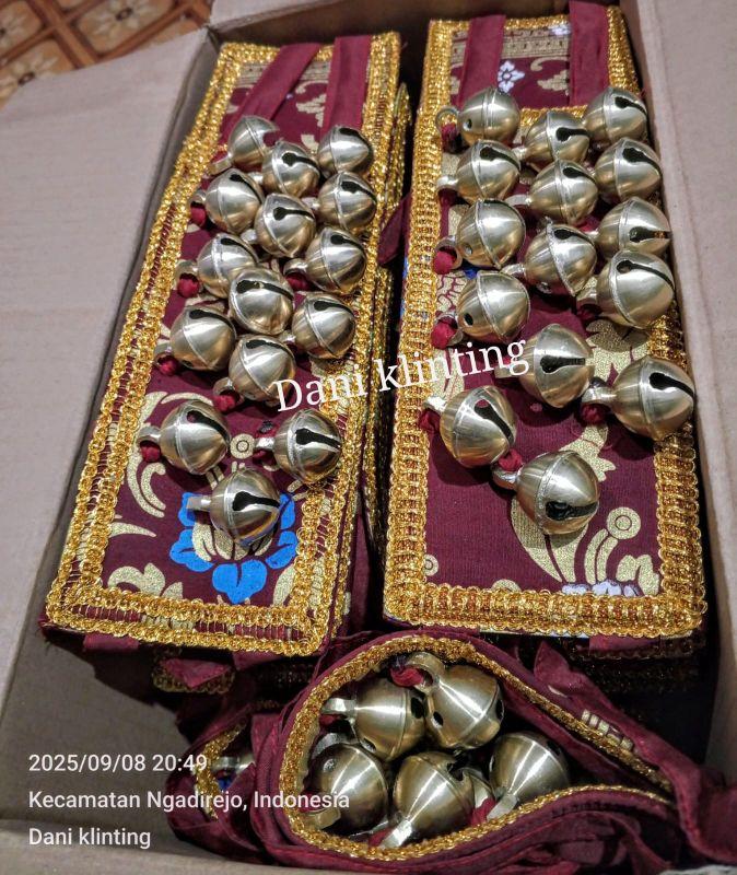 kerincingan jaran kepang no 4 isi 15 biji