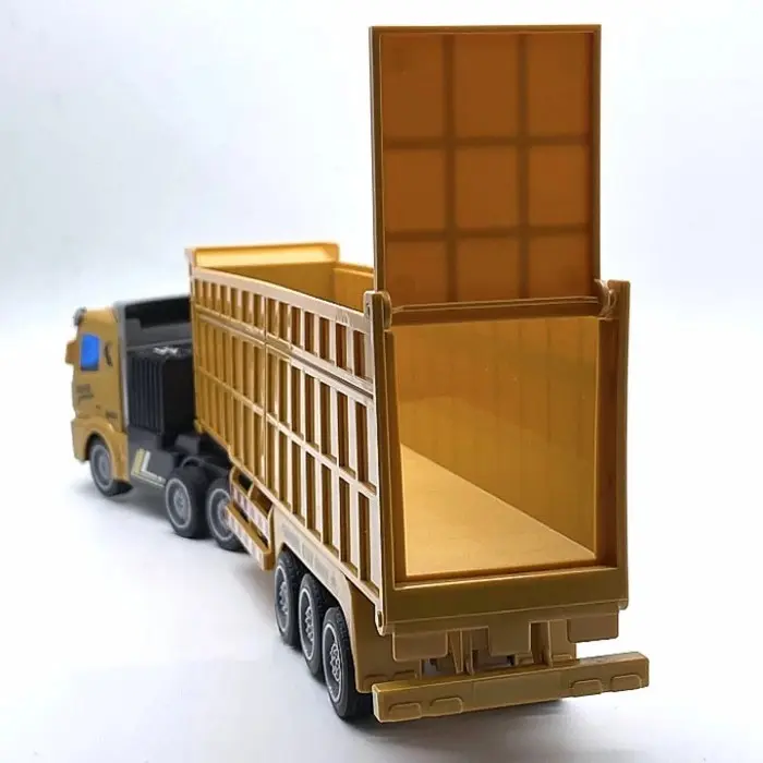 RC Dump Truck Besar Remote Control - Mobil Truk Kontruksi Trailer Muatan Remot Kontrol Anak Edukatif 1