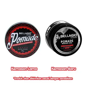 Bellagio Pomade And Kids 80 gr | 40gr Extreme Hold|Strong Hold~Pomade Bellagio Original Mousse