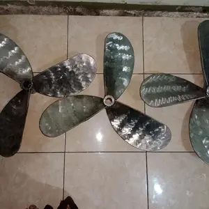 kipas kapal perahu stenlis daun 3 ukuran 28-19