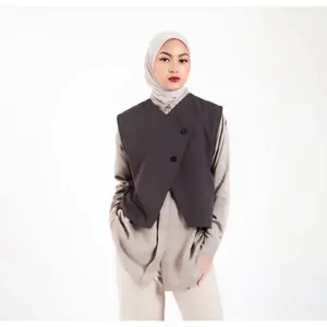 Vest kancing casual terbaru termurah