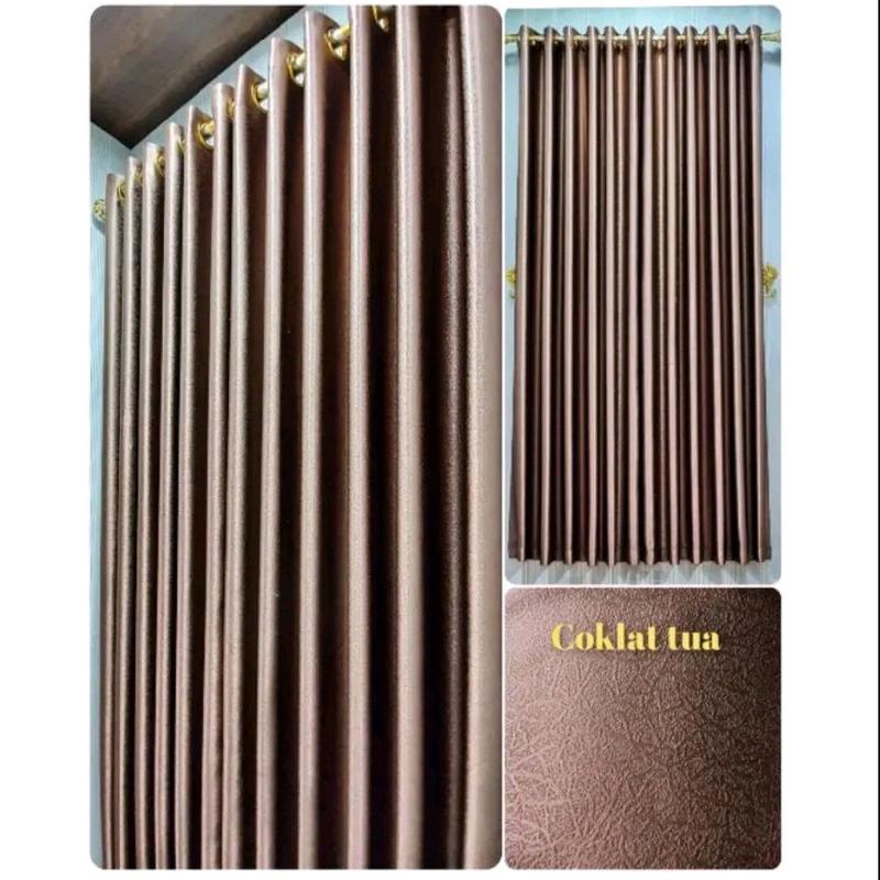 Gorden Glosy Serat Safron Segitiga Abstrak 1