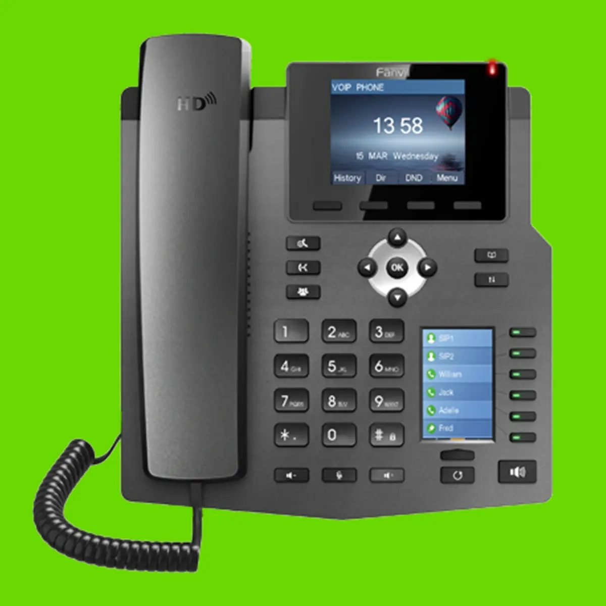 Fanvil X4G IP Phone IPPhone support PoE, Gigabit
