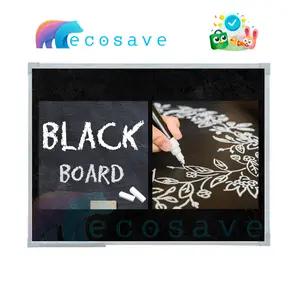 Blackboard Kapur 240x120cm - Papan Tulis Hitam 240x 120cm Sekolah ( Papan Tulis Gantung Tempel Black Board Magnetik EcoSave )