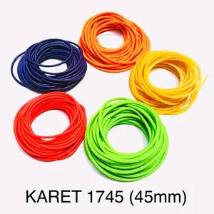Karet 1745  Meteran Standard  Dipakai Umum Kuat Tebal Diameter Luar 4,5mm dalam 1,7mm  untuk Kebutuhan Harian (1 meter)