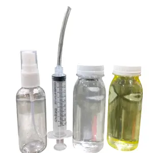 Paket komplit racik parfum,100ml bibit parfum os non alkohol + absolut +suntikan + botol plastik 60ml