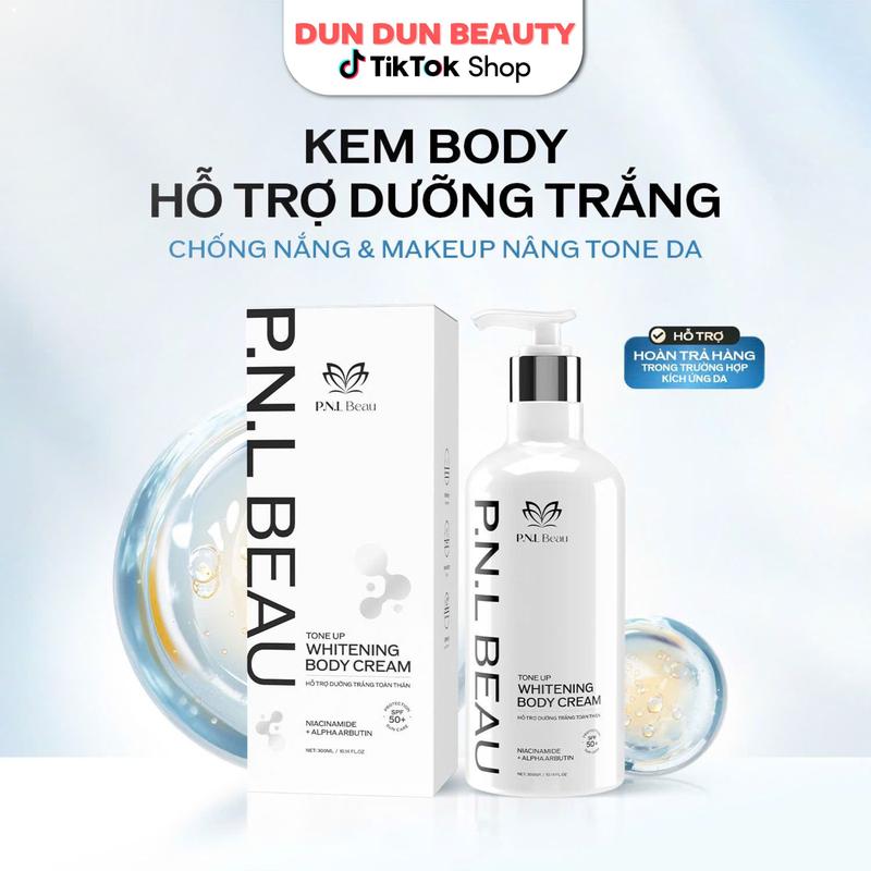 [ GIẢM GIÁ ] Kem  BEAU PNL DUN DUN BEAUTY Mới ( Nâng Tông  + Chống Nắng ) Hũ Mới 300gr - 1 Hũ dưỡng ẩm khô body