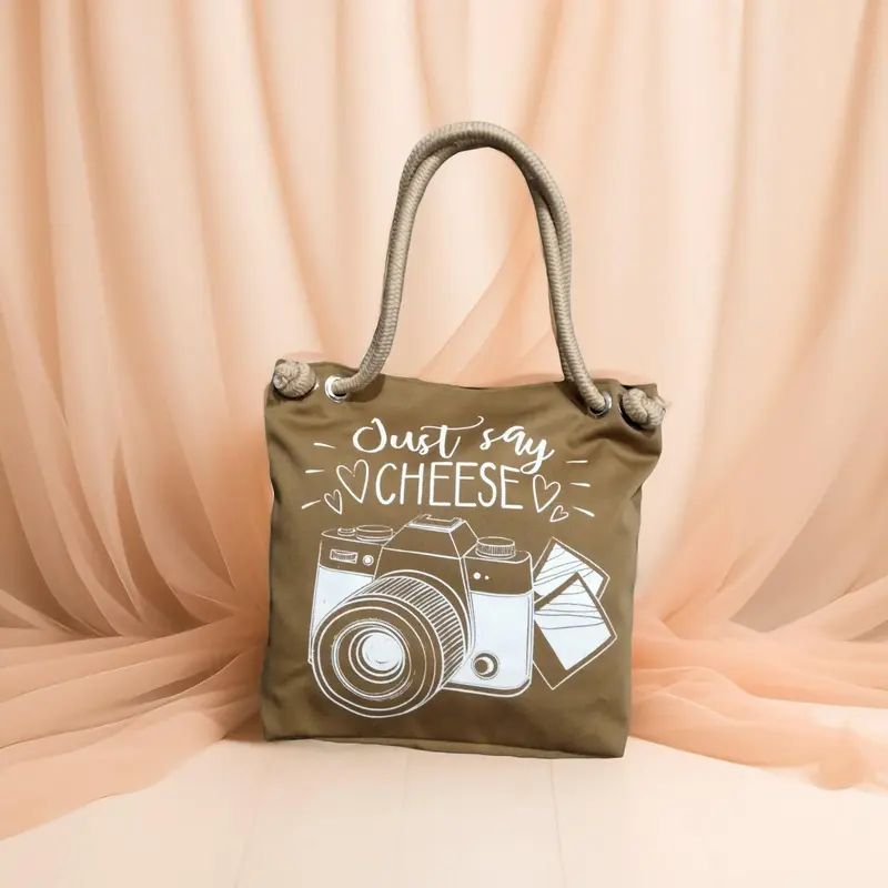 Tas Totebag Wanita Cordura Dengan Tali Sumbu Resleting Furing 2