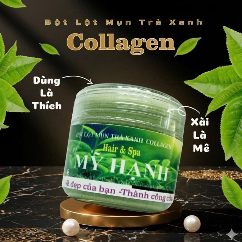Deal Tri Ân Bột Lột Mụn Mặt Nạ Trà Xanh Collagen Giúp Cải Thiện Được Các Vấn Đề Về Da Như Mụn . Thâm . Sạm . Nám Da - LCL To