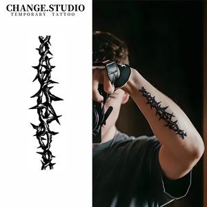 Tatu Sementara, Rekaan Gelang Kaki dan Cincin Duri, Tahan Selama 15 Hari, Kalis Air, Tidak Takut Gesekan Pelekat Tatu