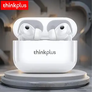 ThinkPlus Pro lp33 Generasi Baru Headset Bluetooth Nirkabel Asli dengan Mikrofon Internal Cocok untuk Xiaomi Apple dan Android Tahan Air dan Keringat - Earbud