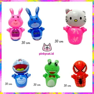 Mainan Tinju Tinjuan Pasir Karakter Anak dan Bayi Samsak karakter