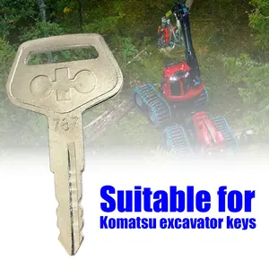 1pc Kunci Komatsu Master Key Stainless Steel Grader Excavator Alat Berat  Komatsu 787 master key High Quality Product BRASIA-HOME