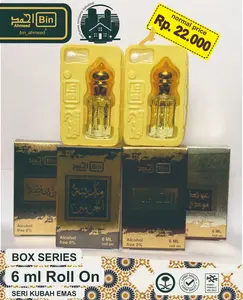 [ 6 ML BOX] Parfum BIN AHMEED 6 ml Box Series Roll On Bibit Murni | Arabian Series | Premium