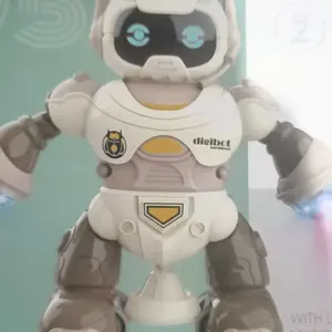 HAPPYTOYS.888 #C55 Mainan Anak Dancing Robot Rotating Robot 360 Berputar Ada Lampu Musik