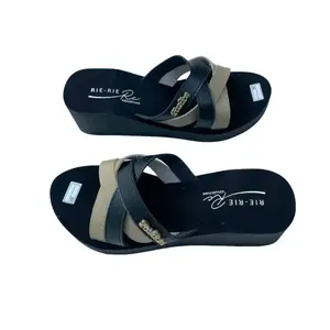 sandal slop kombinasi cewek terbaru trend Wanita