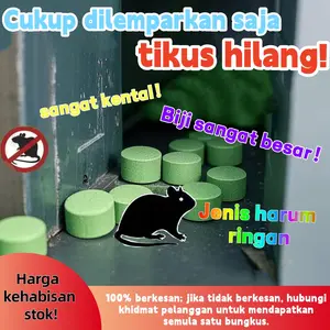 Pil Bau Anti-Tikus Ampuh: Mengusir Tikus Rumah Habis Keluarga, Cocok Ruang Dalam, Obat Anti-Tikus Rumah—Tidak Kembali!