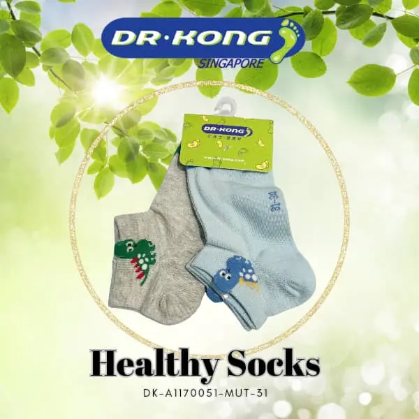 DR.KONG HEALTH SOCKS DK-A1170051-MUT-31 (size range 31 to 34)