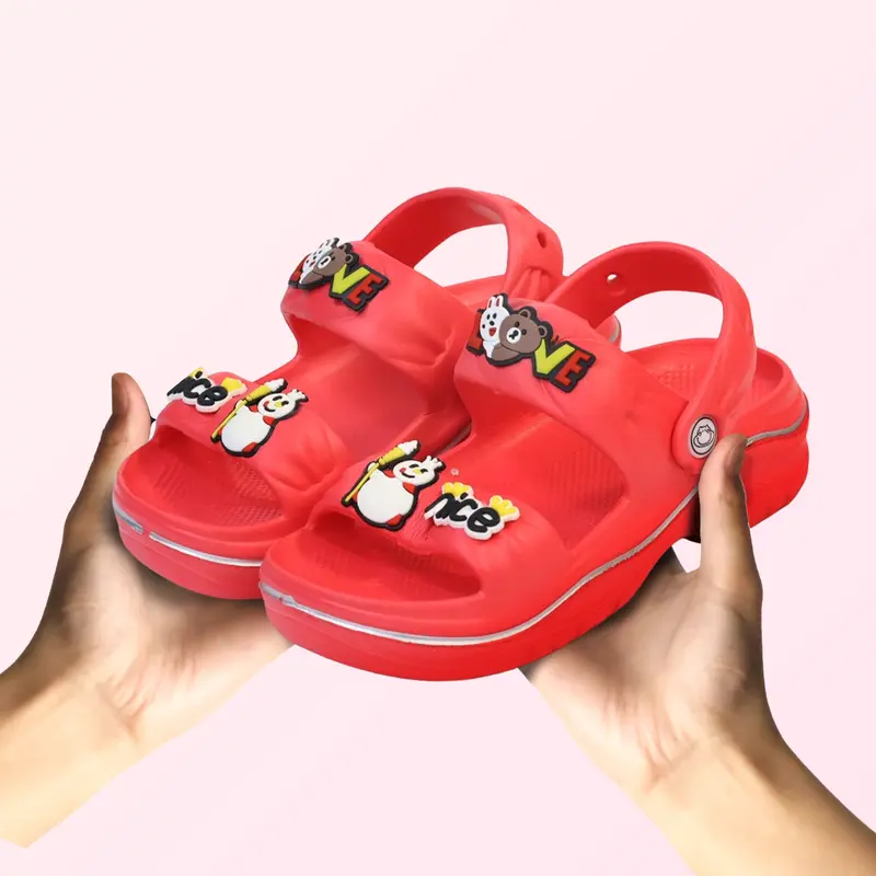 FLASH SALE SANDAL ANAK SELOP 370t-1 MODEL BONEKA LUCU BAHAN KARET EVA 1