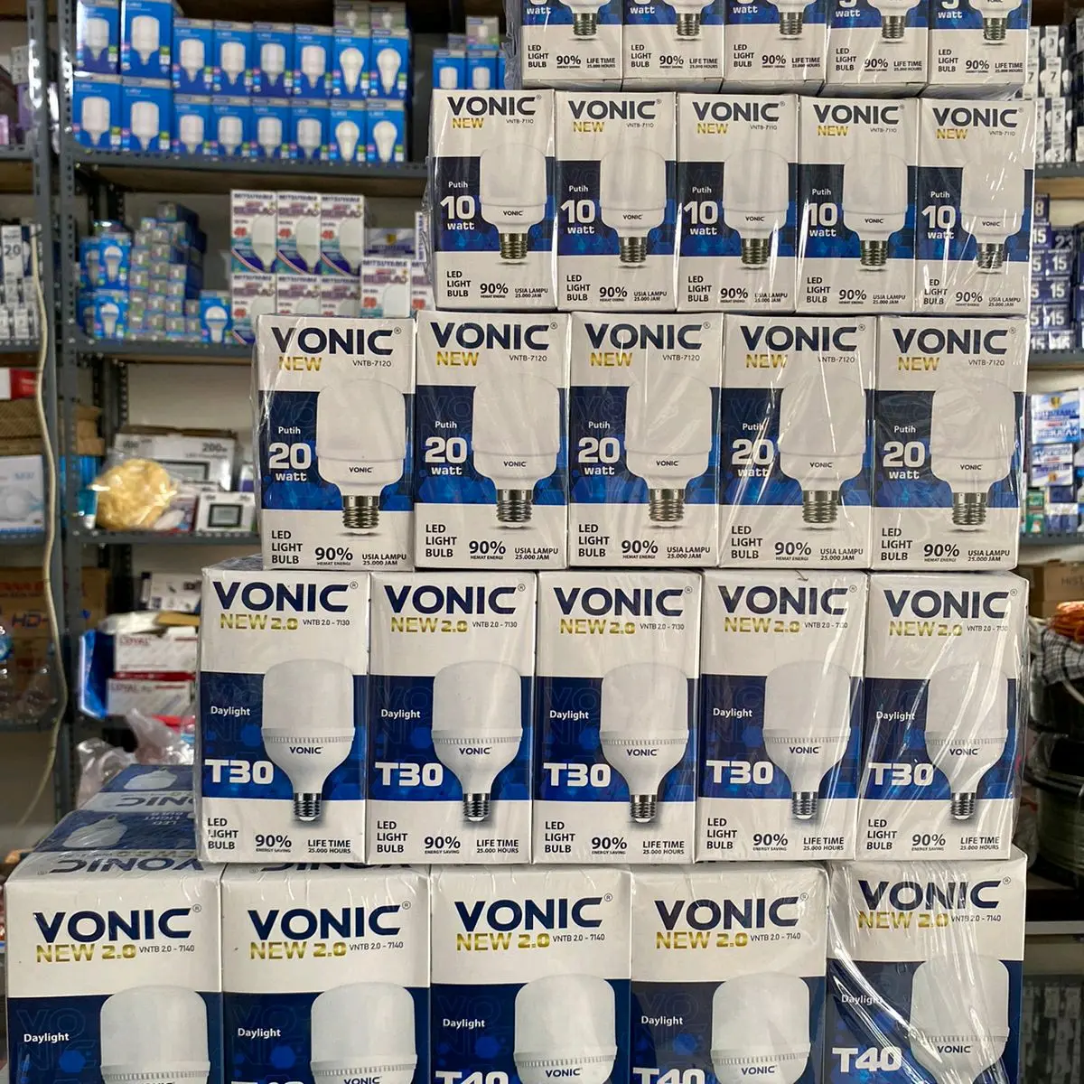 Lampu  bohlam Vonic 10watt