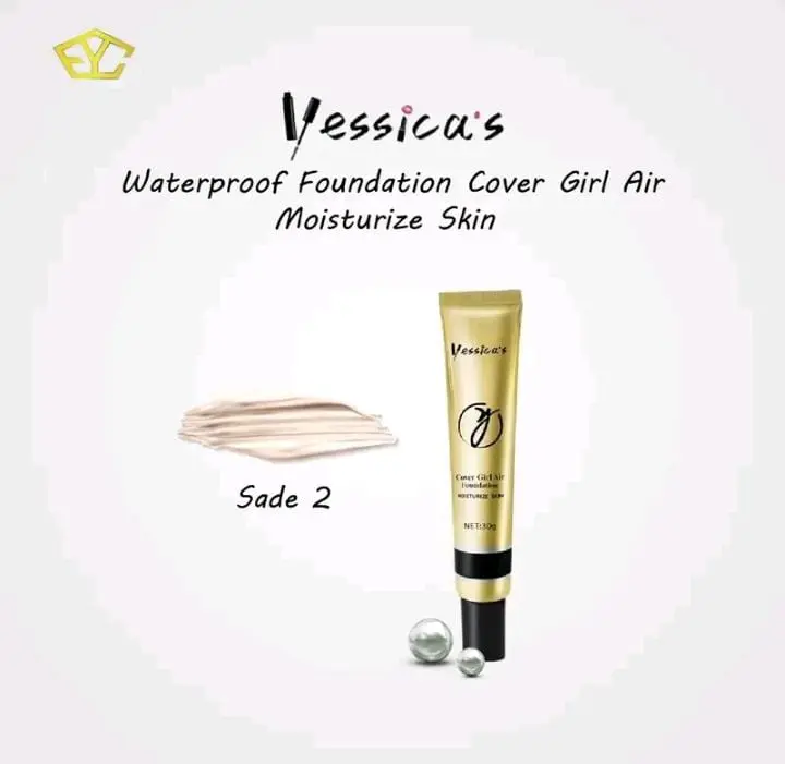 FIRA BEAUTY SHOP - Yessica Waterproof Foundation Cover Girl Air Moisturize skin 30gr 2