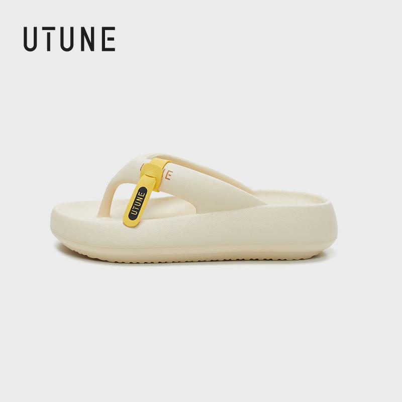  UTUNE Dép Xỏ Ngón Dép Chống Trượt Thời Trang Dép Ngoài Trời Dành Cho Phụ Nữ Và Nam Giới Giày Thời Trang 