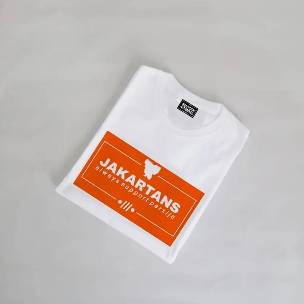 Kaos T Shirt Pria Jakartans Always Support Persija Awaydays Ultras Acab Jakarta
