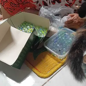 Kelereng Gundu Metalik isi 100 + Bonus Kotak