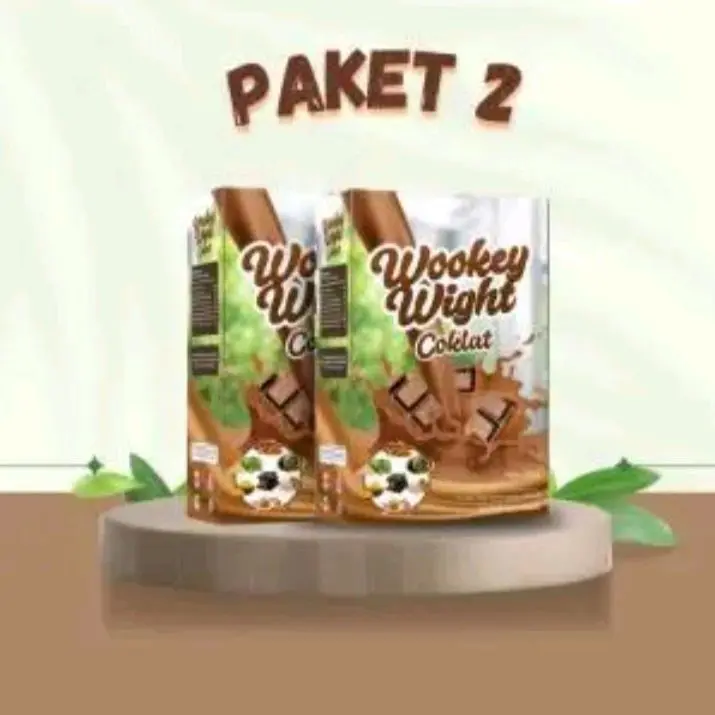 Susu Wookey Rasa Coklat Chocolate paket 2 Box Cokelat