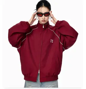 QATE JACKET PARASUT DOUBLE ZIPPER NTR